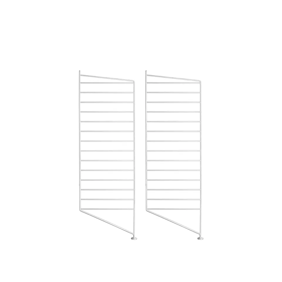 Golvgavel 85 x 30 cm 2-pack vit