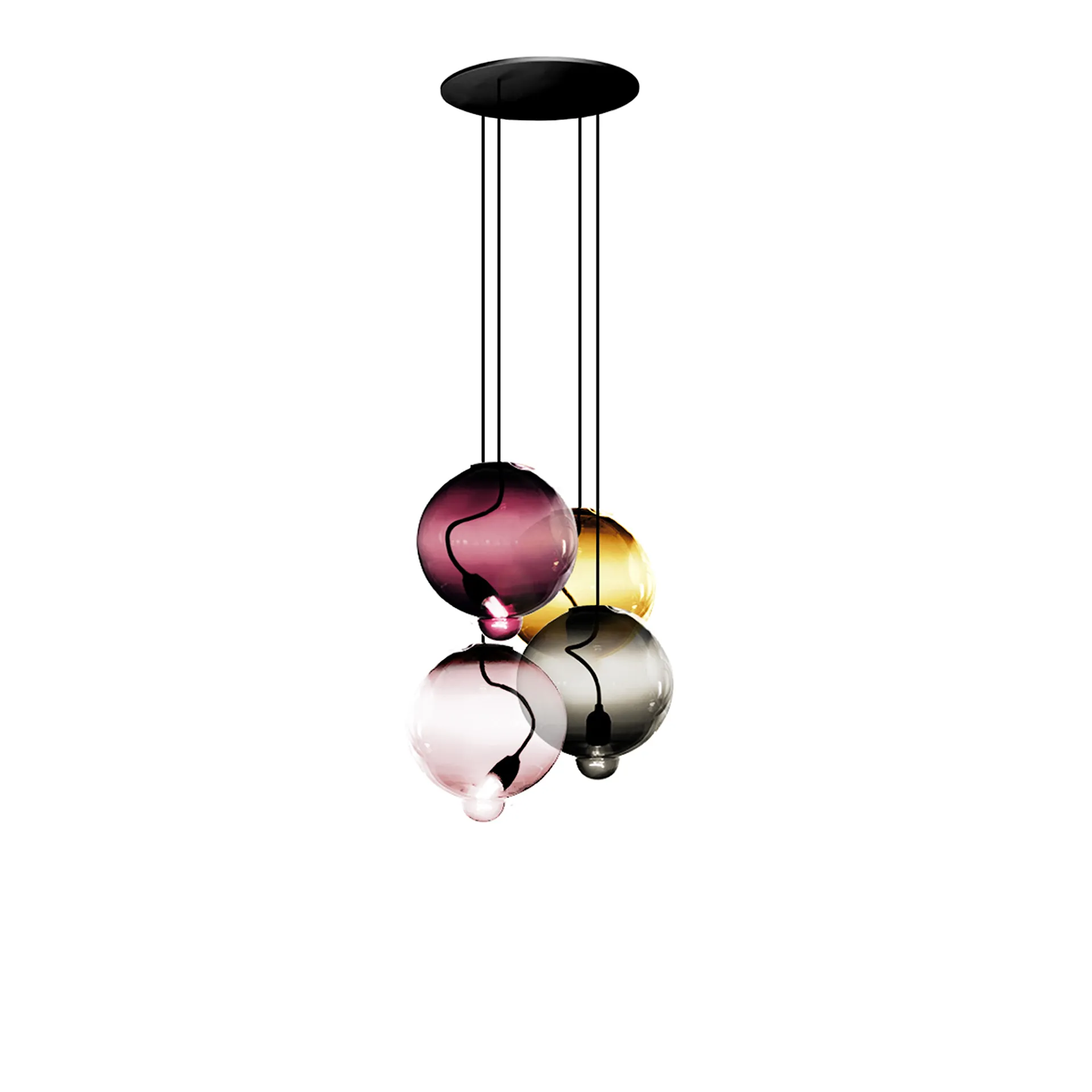 Meltdown Pendant - 4 Diffusers - Cappellini - NO GA