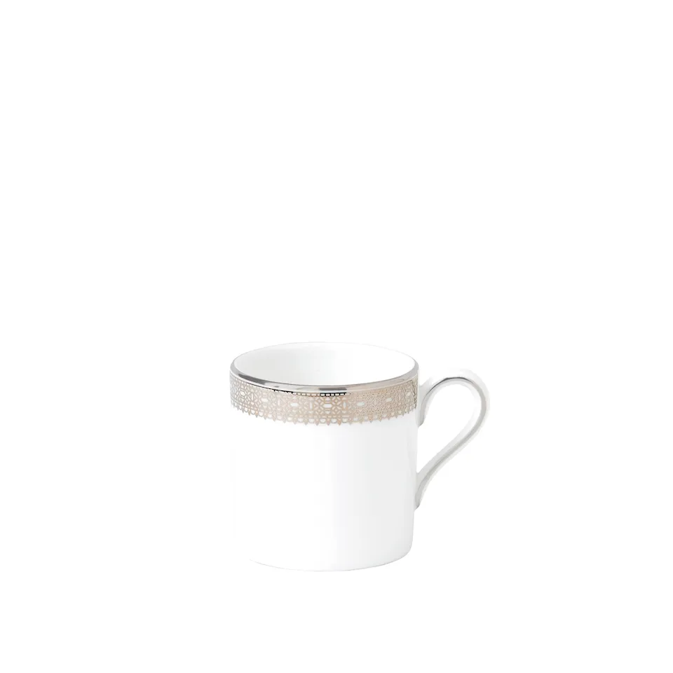 Vera Wang Lace Platinum Espresso Cup