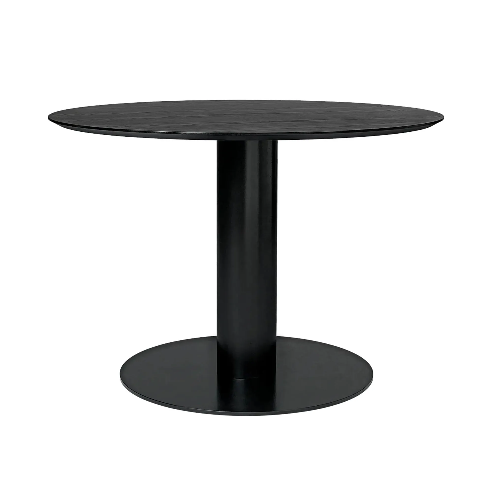 GUBI 2.0 matbord Ø110 cm svart - 1