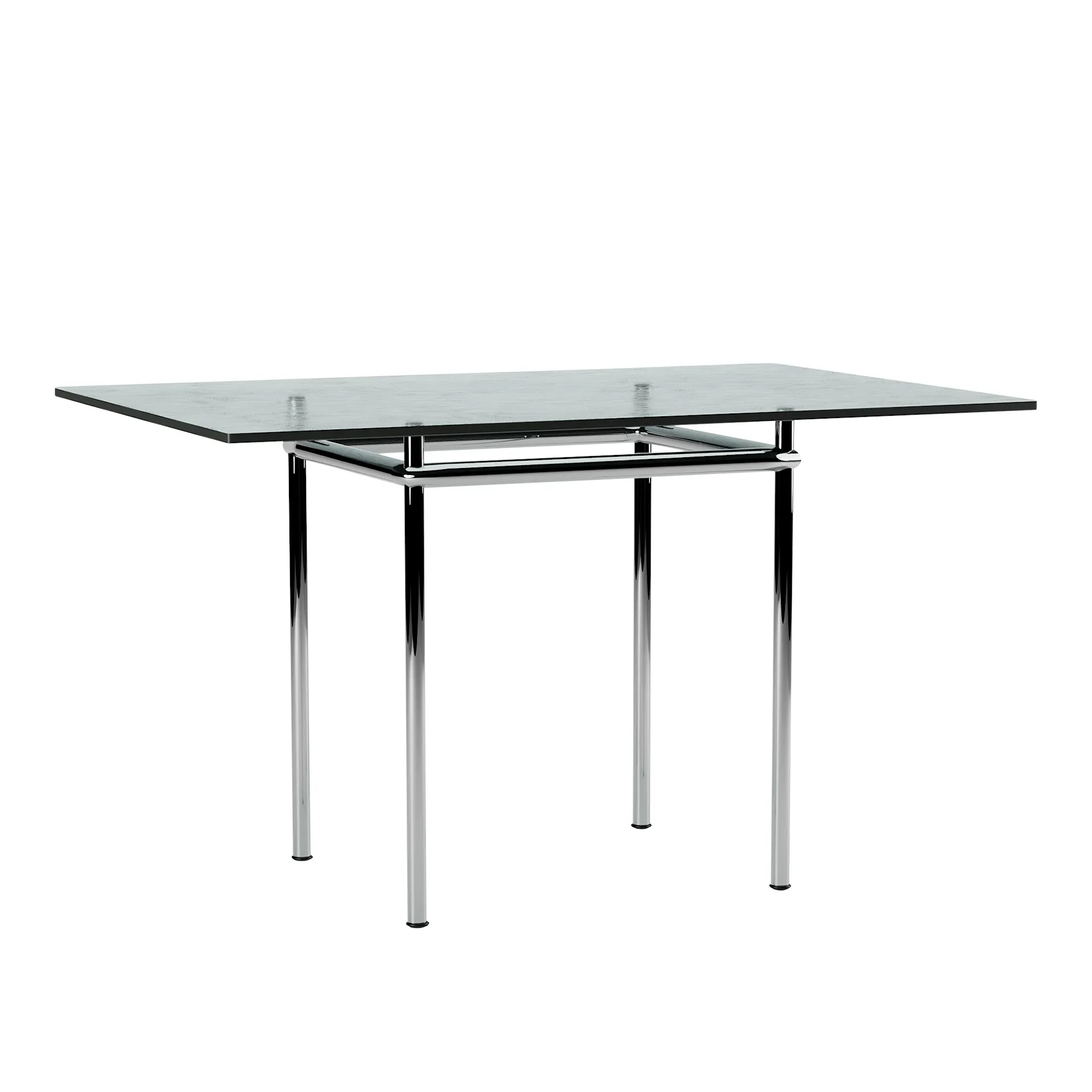 LC12 La Roche bord Chrome Steel Base 120 X 80 cm - Cassina - NO GA