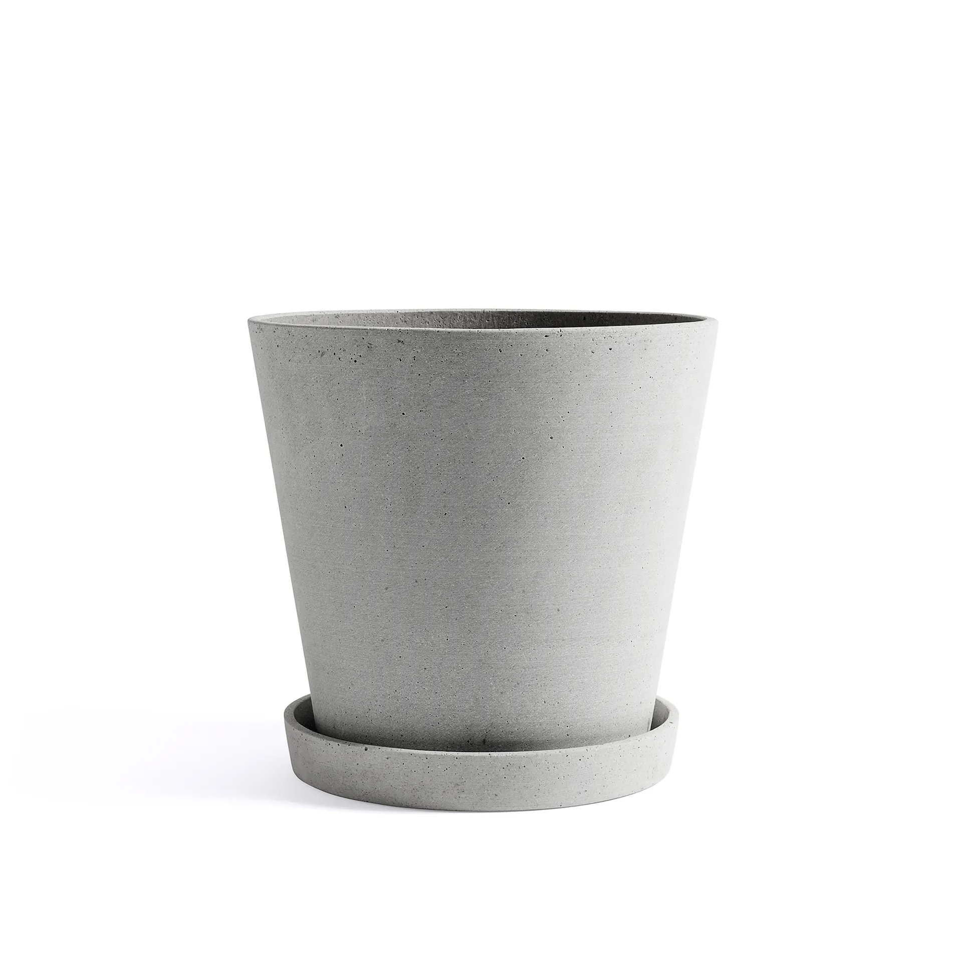 Flowerpot kruka & fat Grey - HAY - NO GA