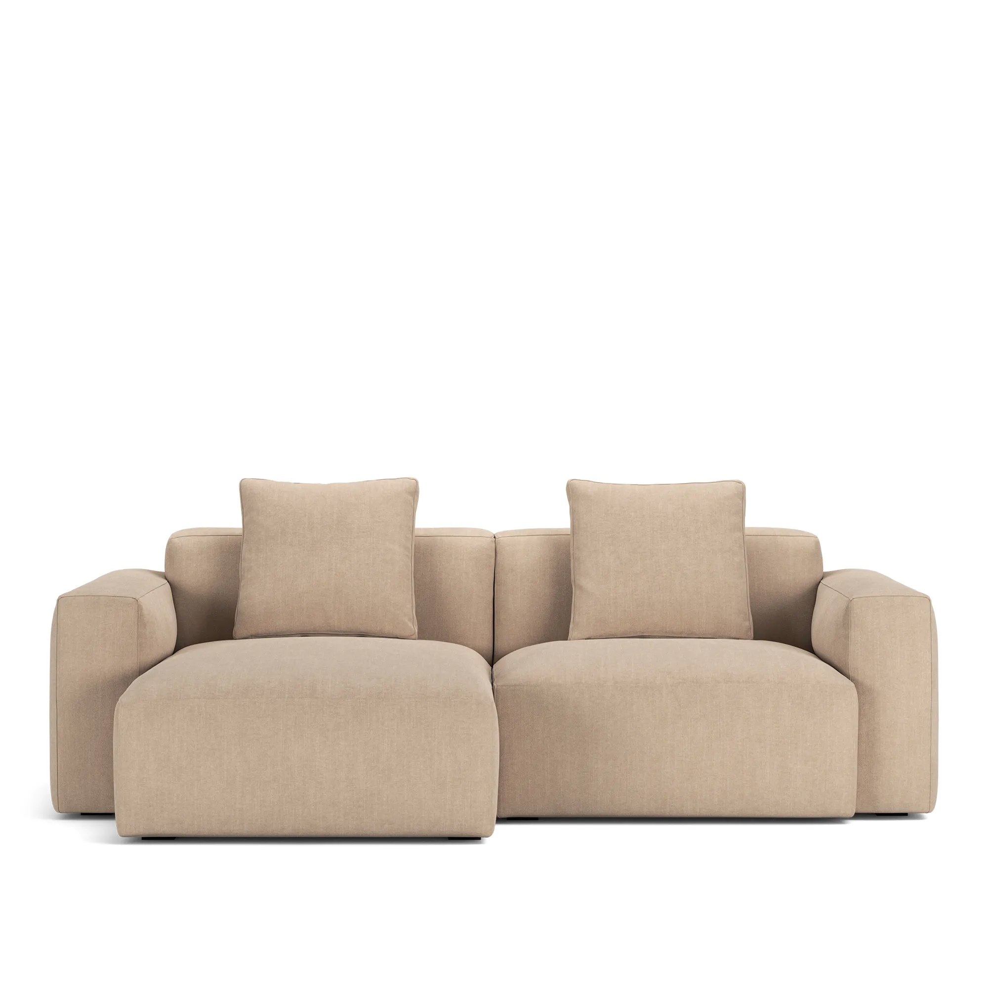 Brick 2-sitssoffa schäslong vänster - 10