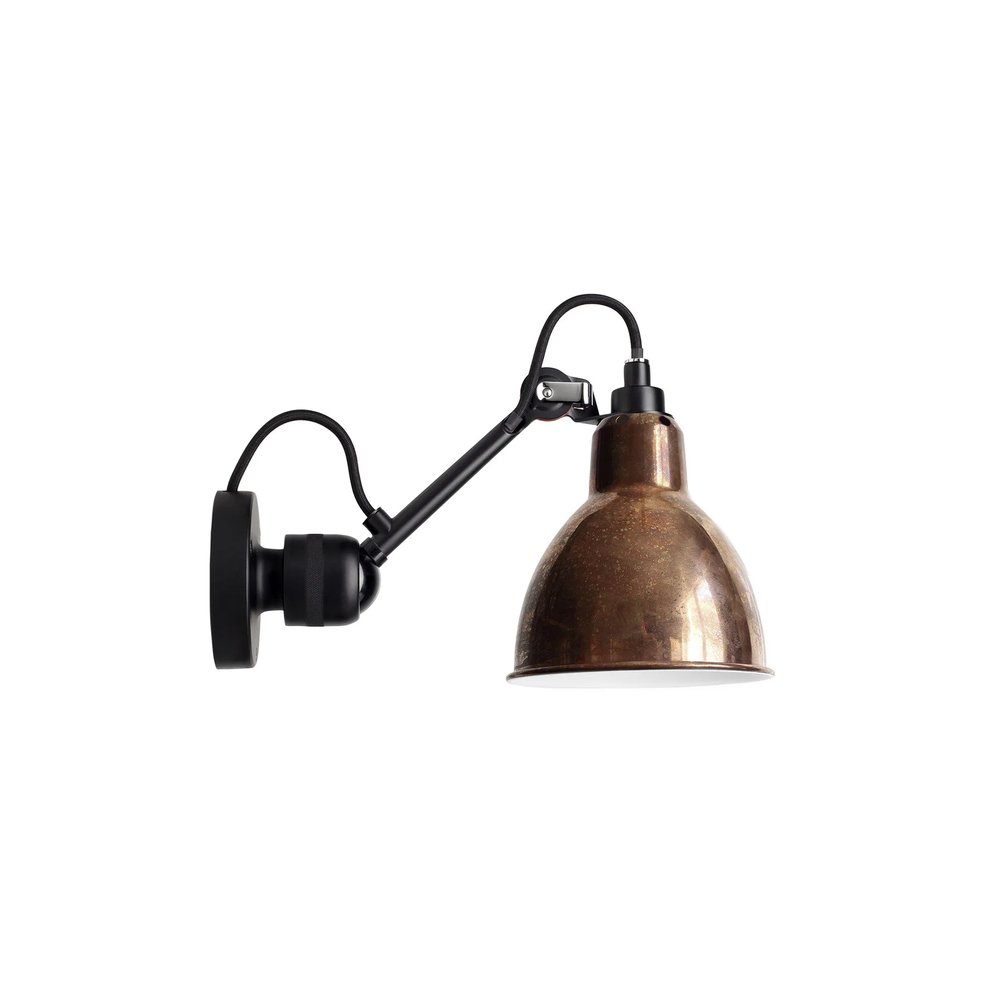 Lampe Gras No304 - Round - Svart bas - 1