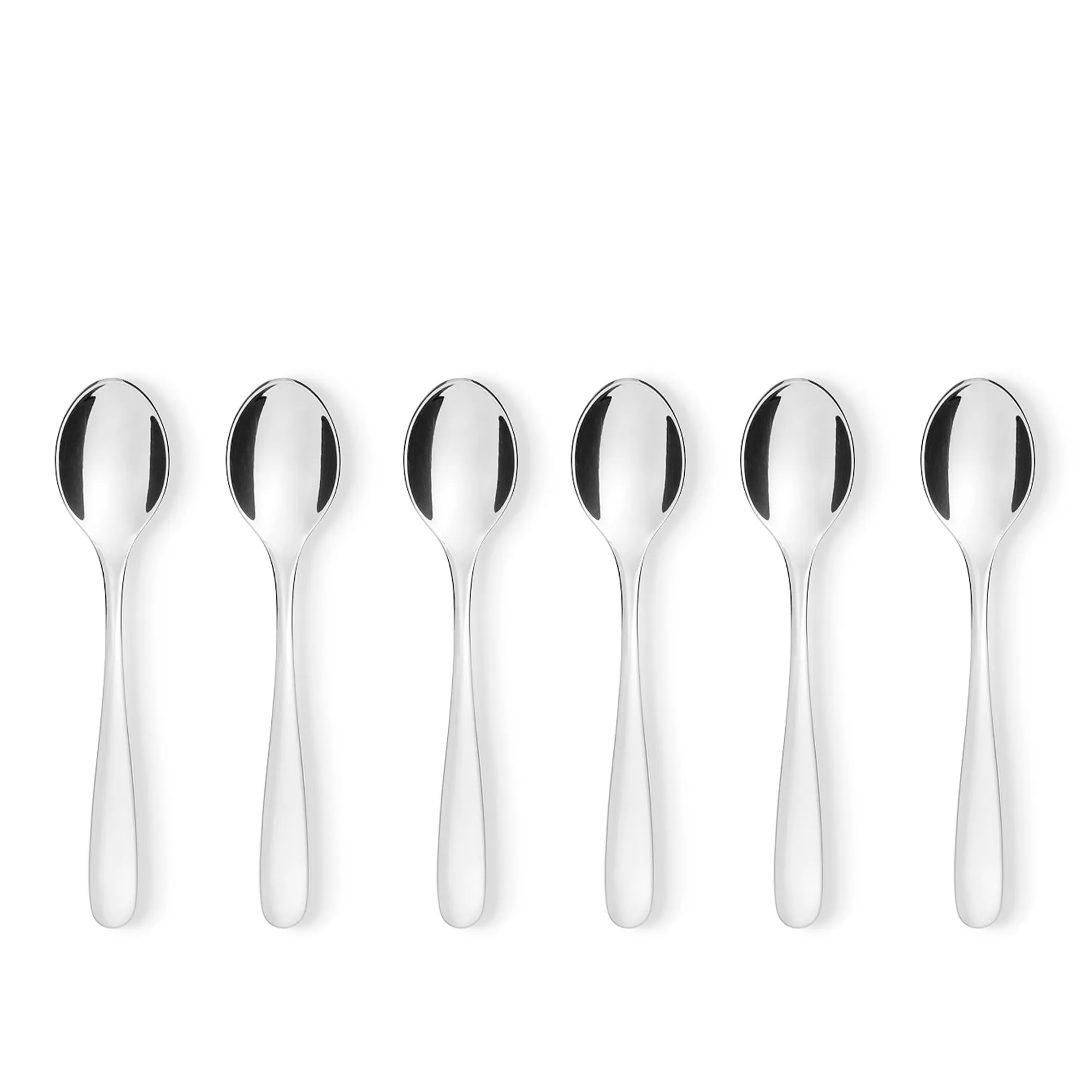 Nuovo Milano kaffeskedar 6 delar - 1