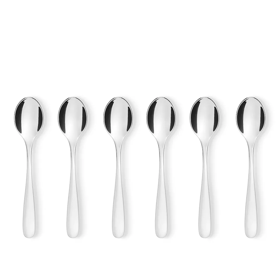 Nuovo Milano kaffeskedar 6 delar