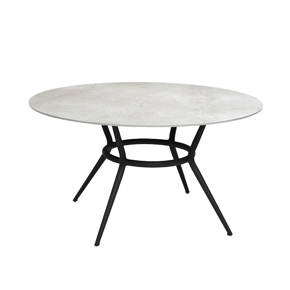 Joy Round Table 144, Fossil Ceramic Grey