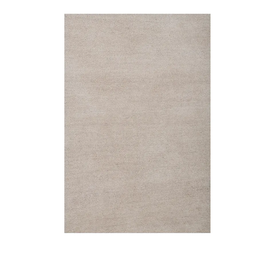 Solid Wool Soft Beige 200x300 cm