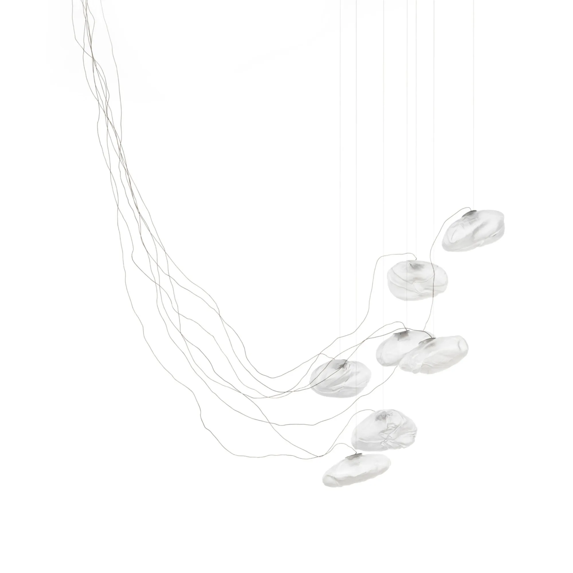 73.7 sculptural cable pendant - 1