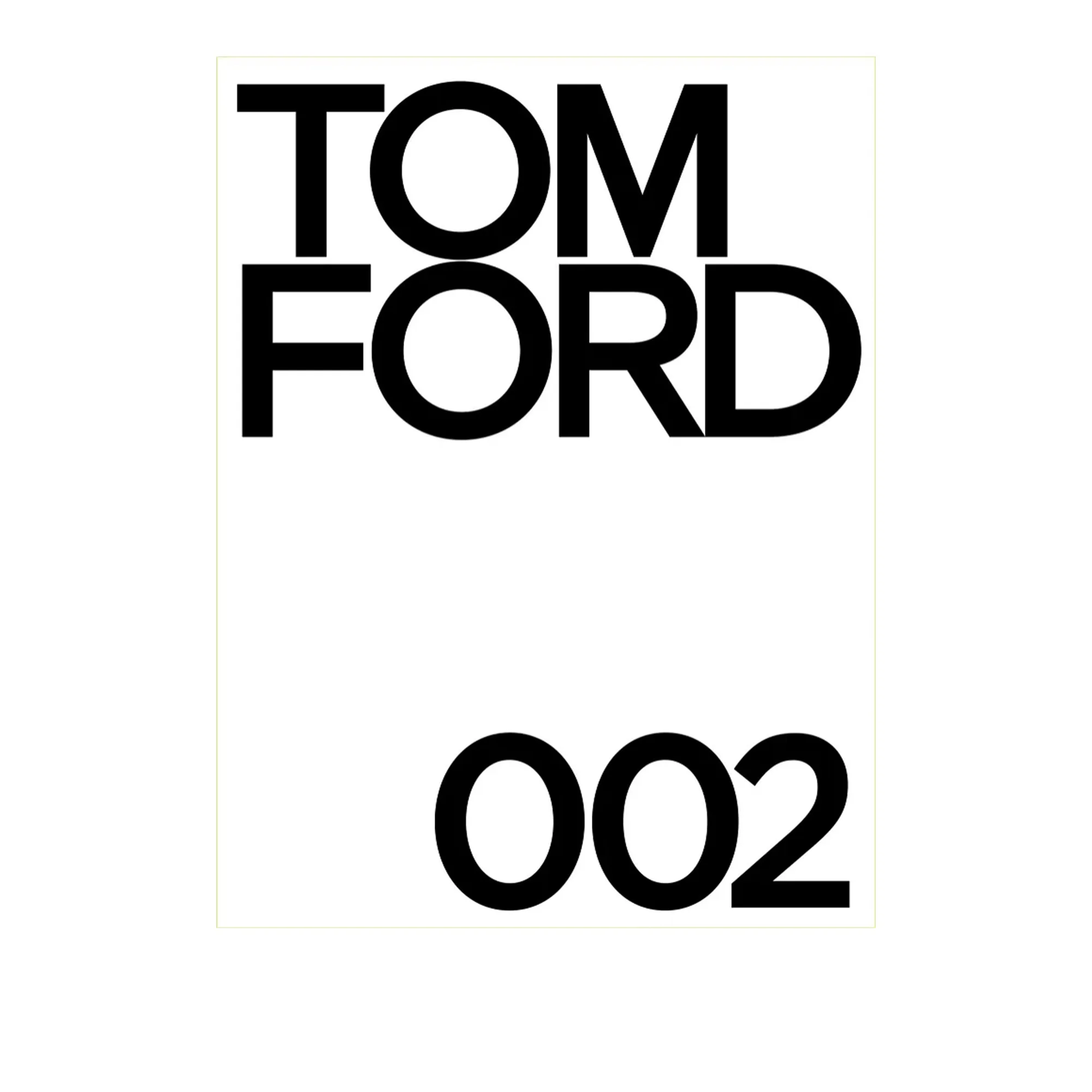 Tom Ford 002 modebok - 1