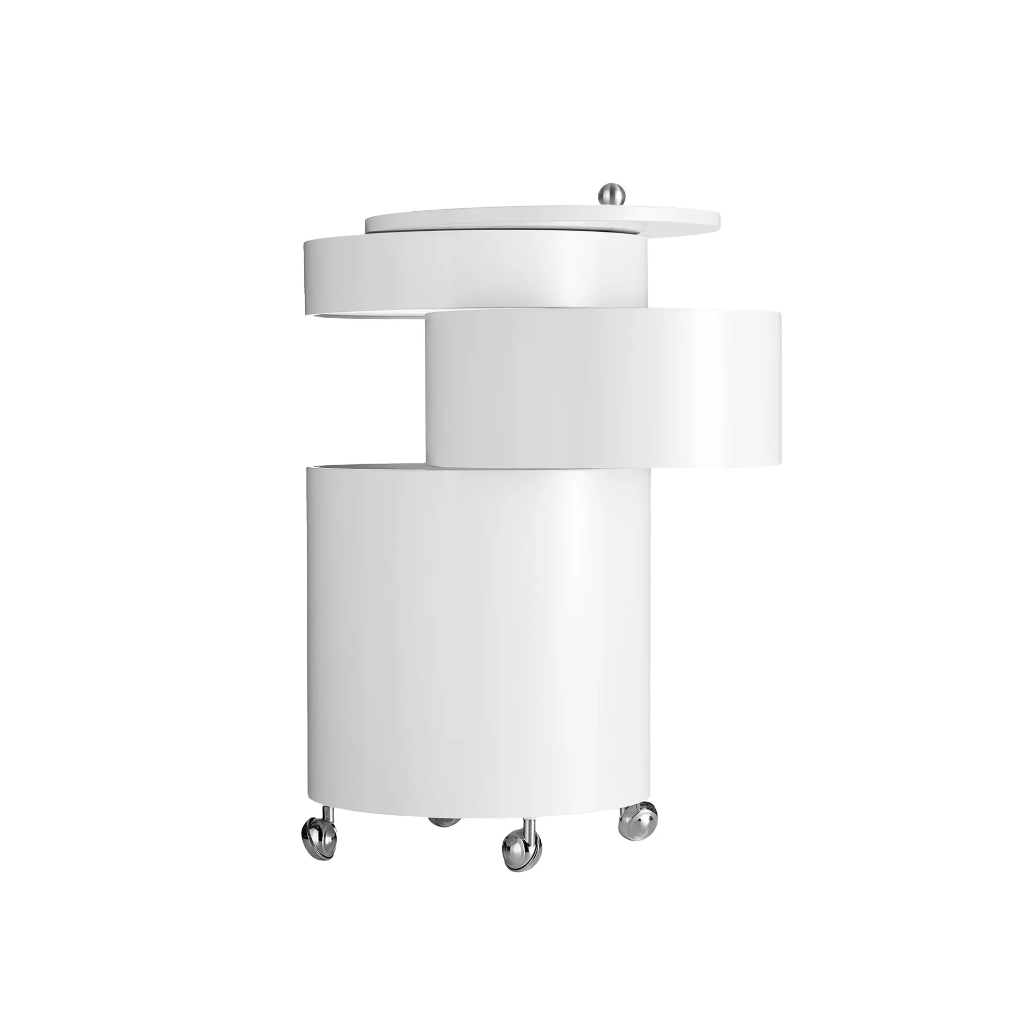 Barboy Side Table & Mobile Storage Unit - 1