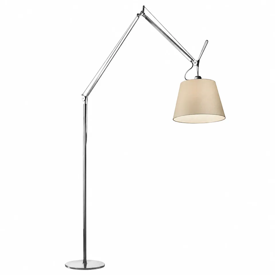 Tolomeo Mega golvlampa aluminium