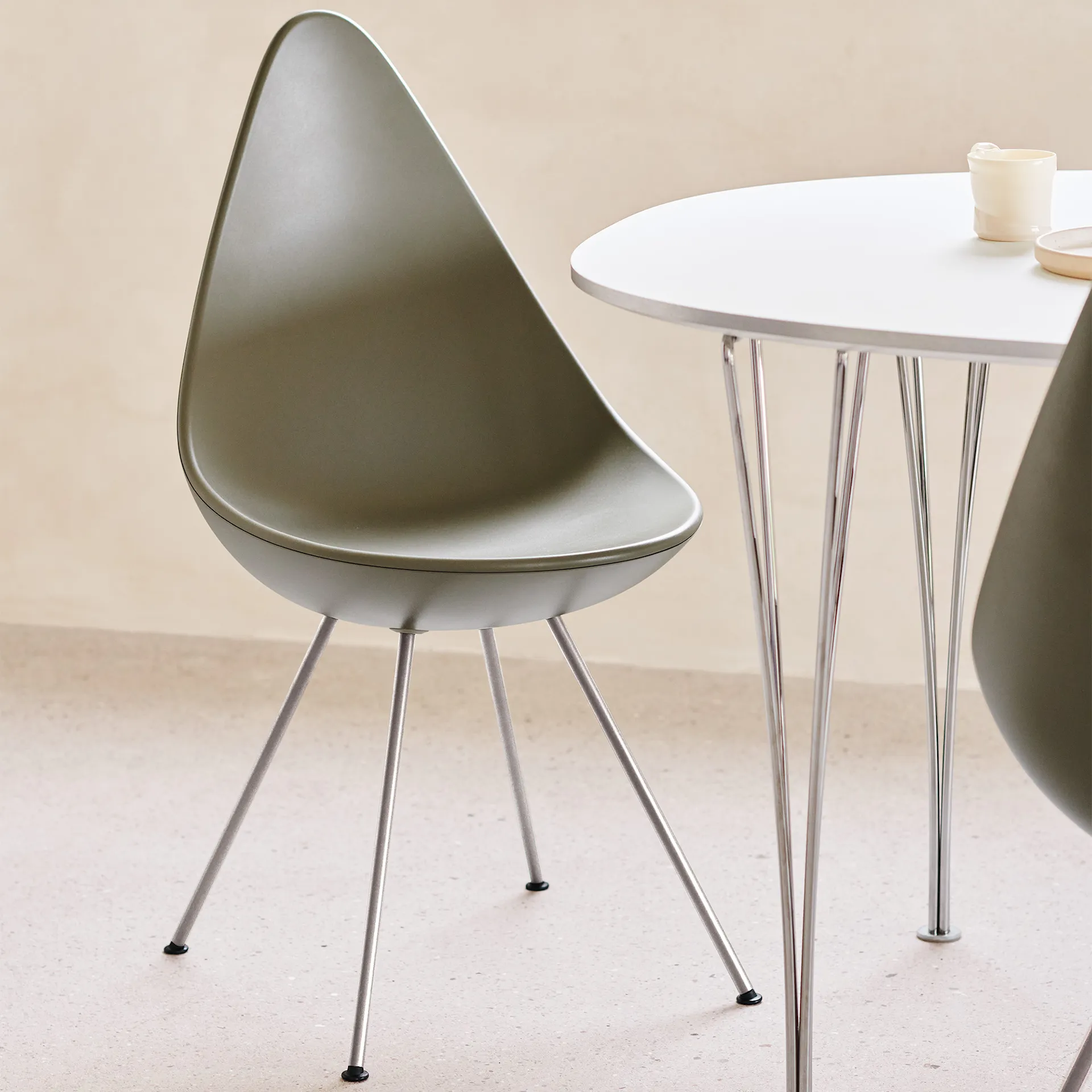 3110 Droppen sittdyna - Fritz Hansen - Arne Jacobsen - NO GA