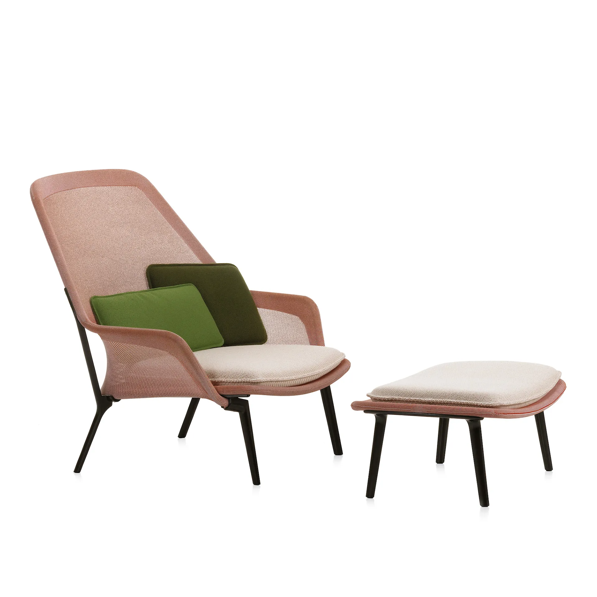 Slow Chair & Ottoman - Vitra - Ronan & Erwan Bouroullec - NO GA