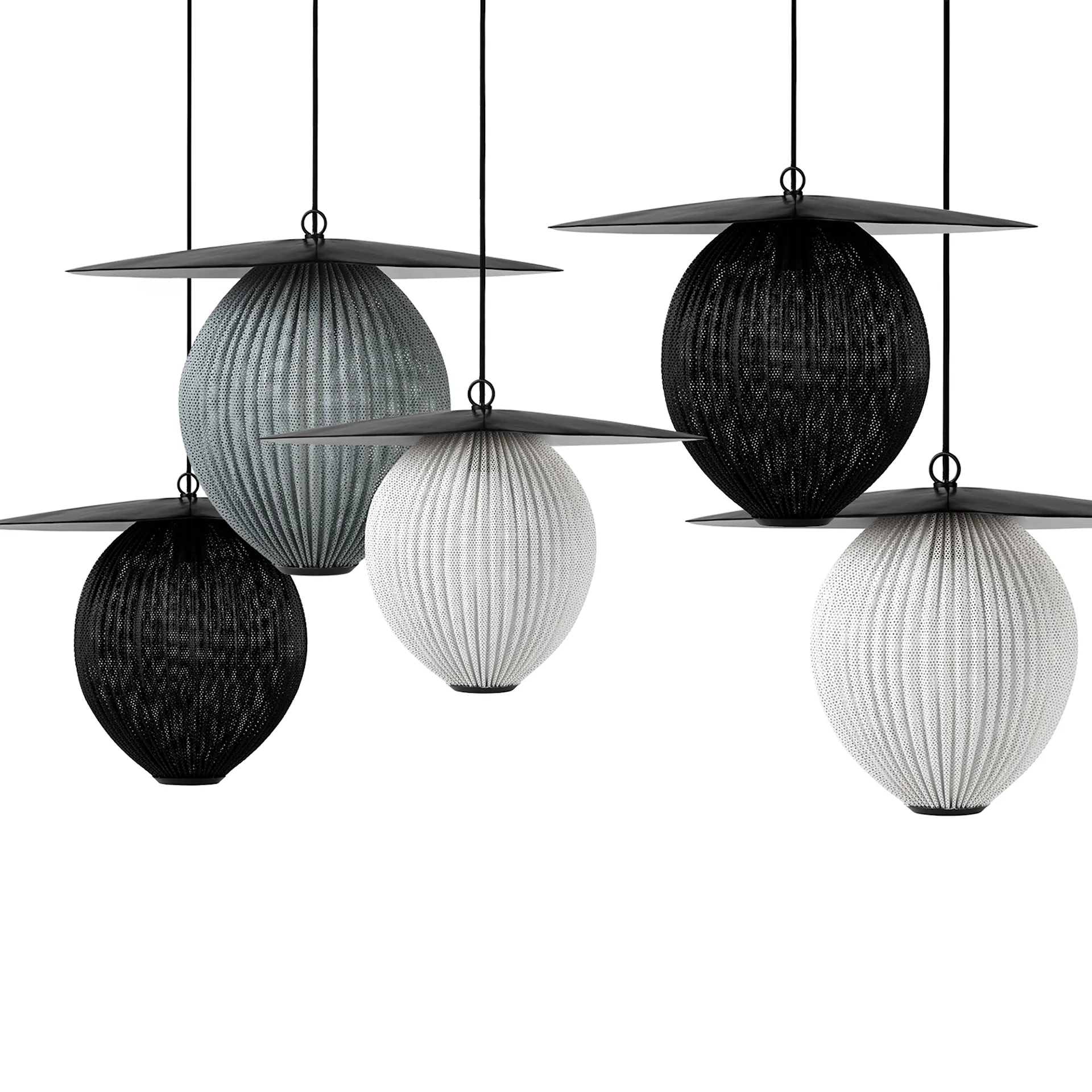 Satellite Pendant Lamp Large - Gubi - Mathieu Matégot - NO GA