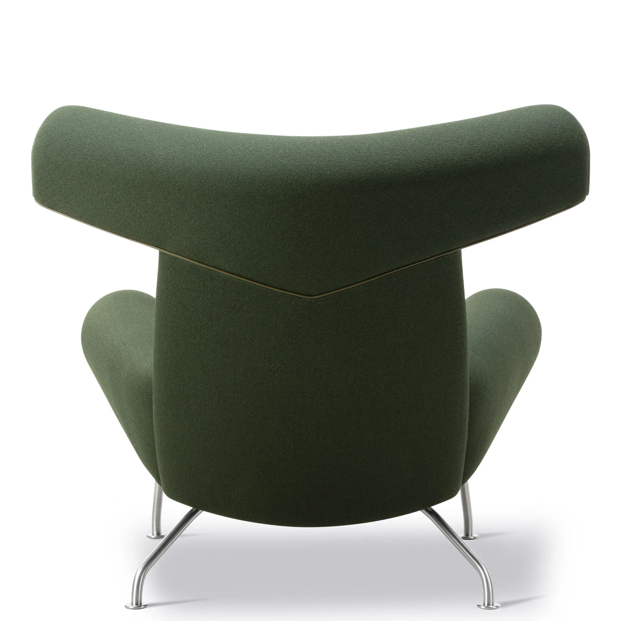 Wegner Ox fåtölj med fotpall - 4