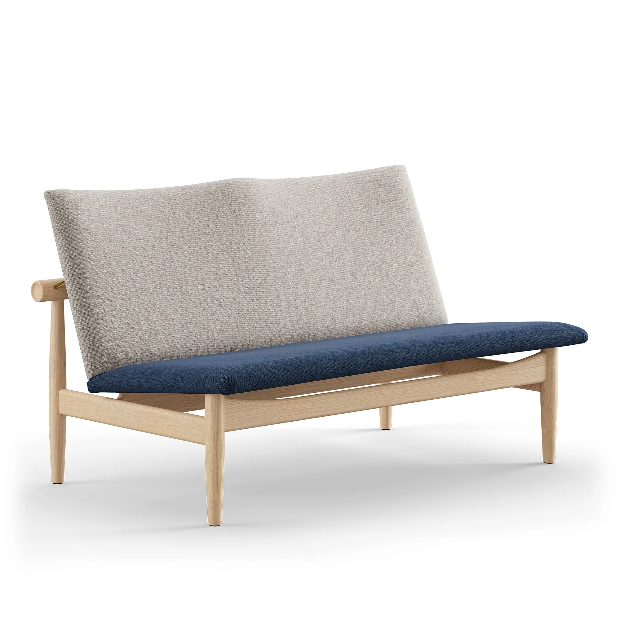 Japan soffa 2 sits Clear oiled oak - 1