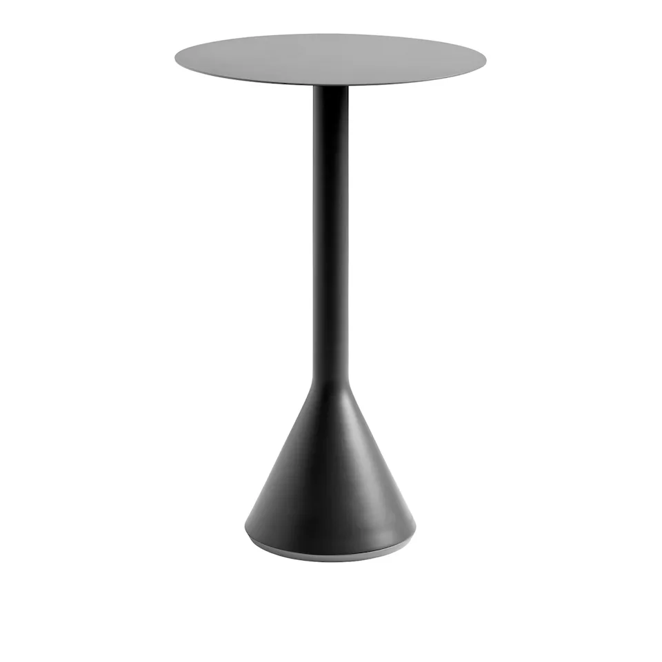 Palissade cone bord - hög - Anthracite - Ø60