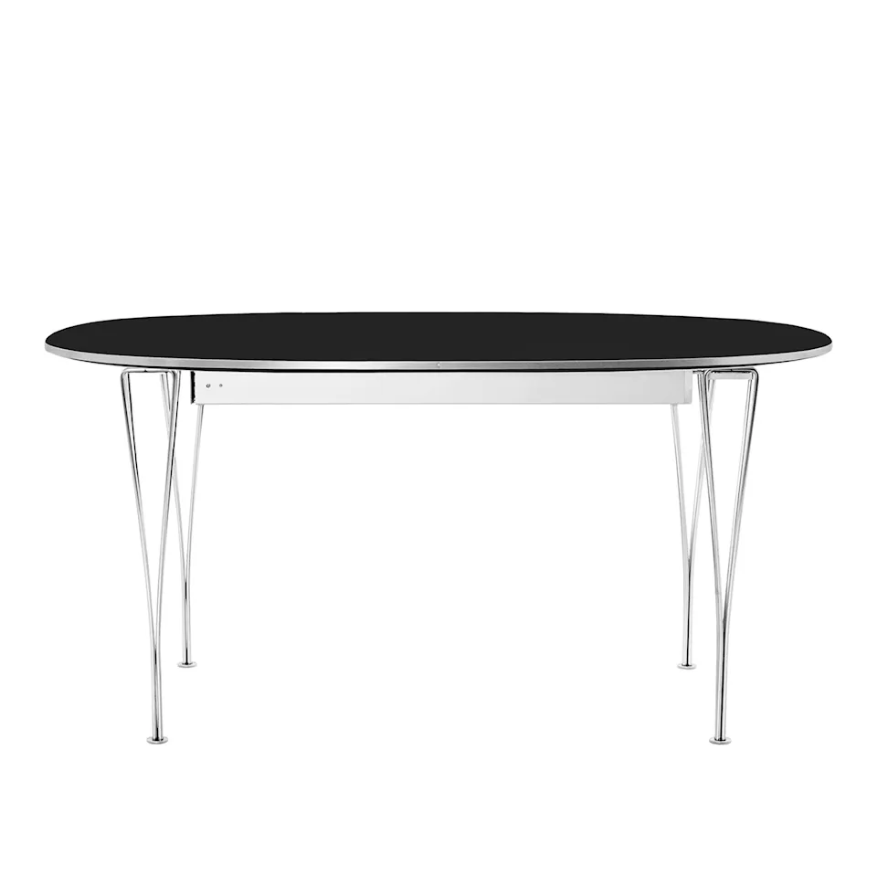 B619 Superellips utdragbart matbord 180–300 x 120 cm