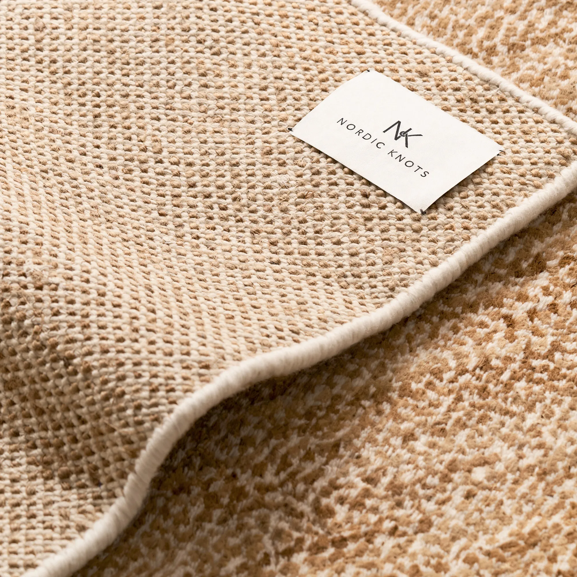 Savanna Jute/Cream ull- och jutematta - 6