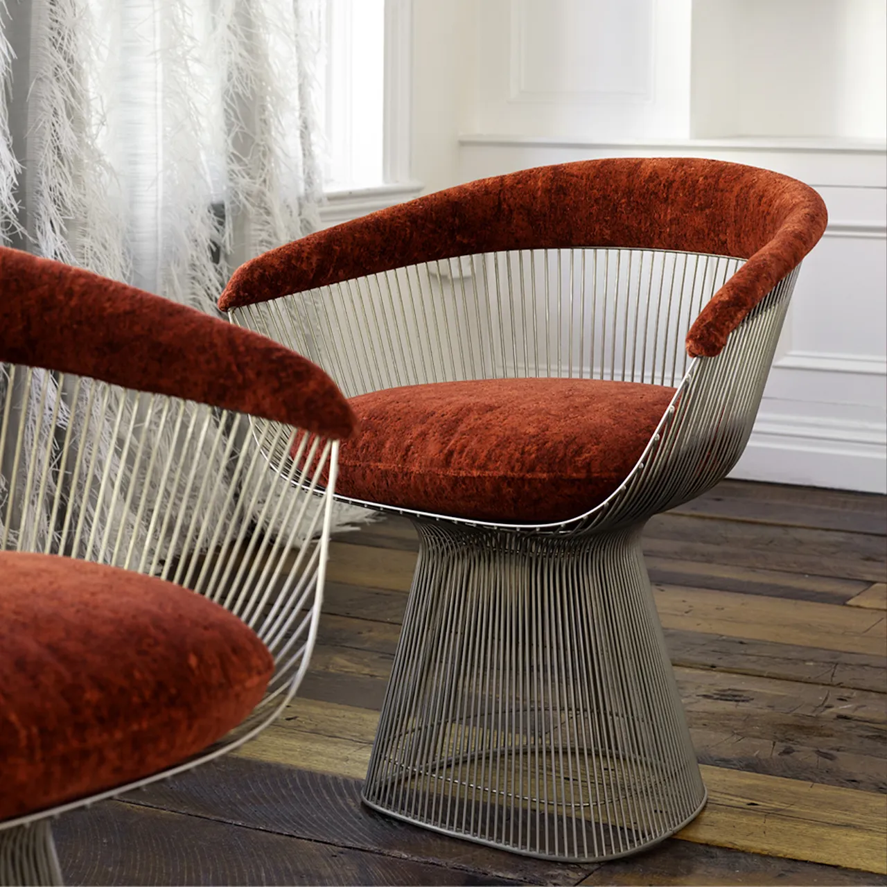 Platner karmstol