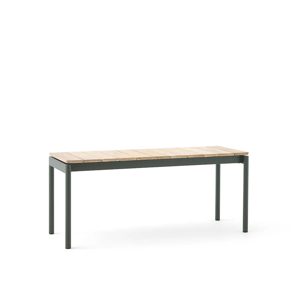 Ville Bench AV27, Small, 110x40 cm, Bronze Green