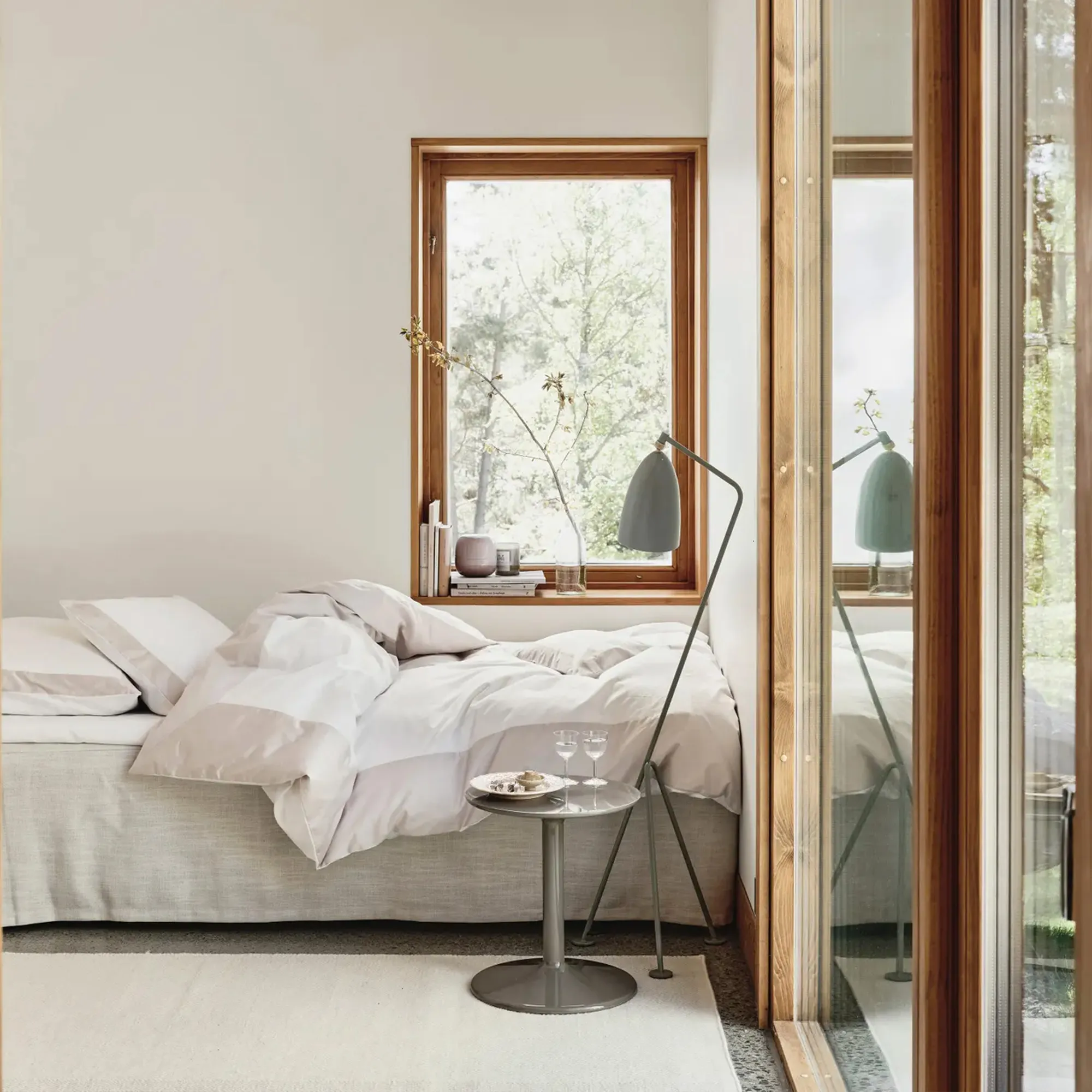 Venezia Linen Ivory sängkappa - 2