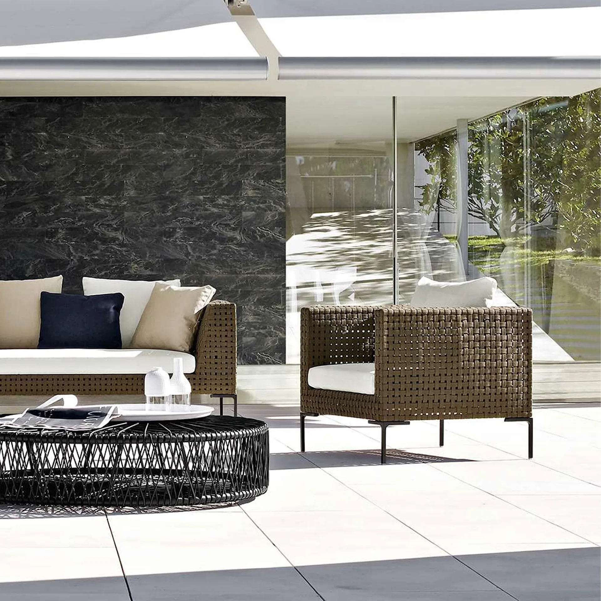 Charles Outdoor Armchair - B&B Italia - Antonio Citterio - NO GA