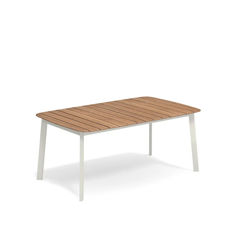 Shine Table 166 cm White