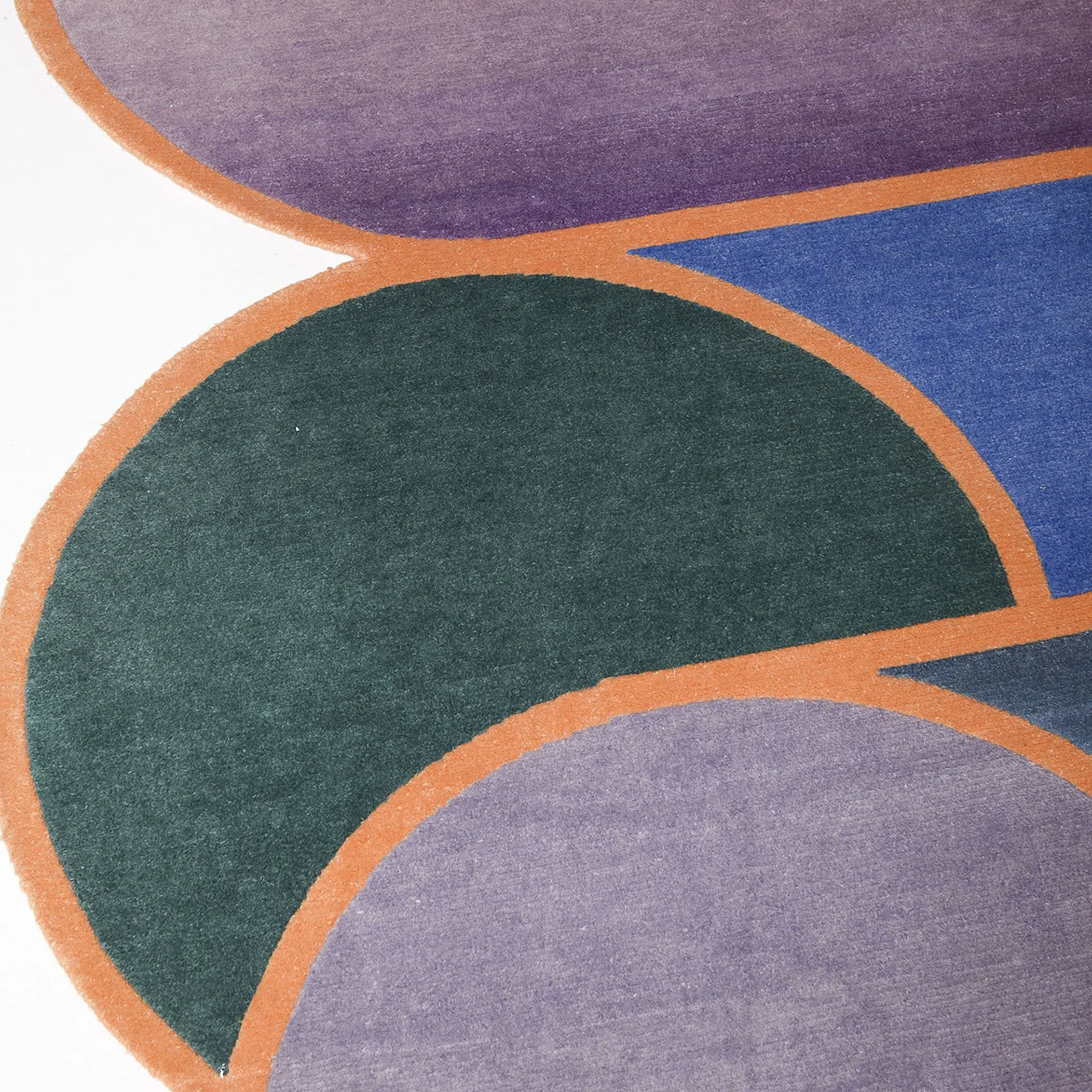 Rotazioni A Rug - Electric Blue - cc-tapis - Patricia Urquiola - NO GA