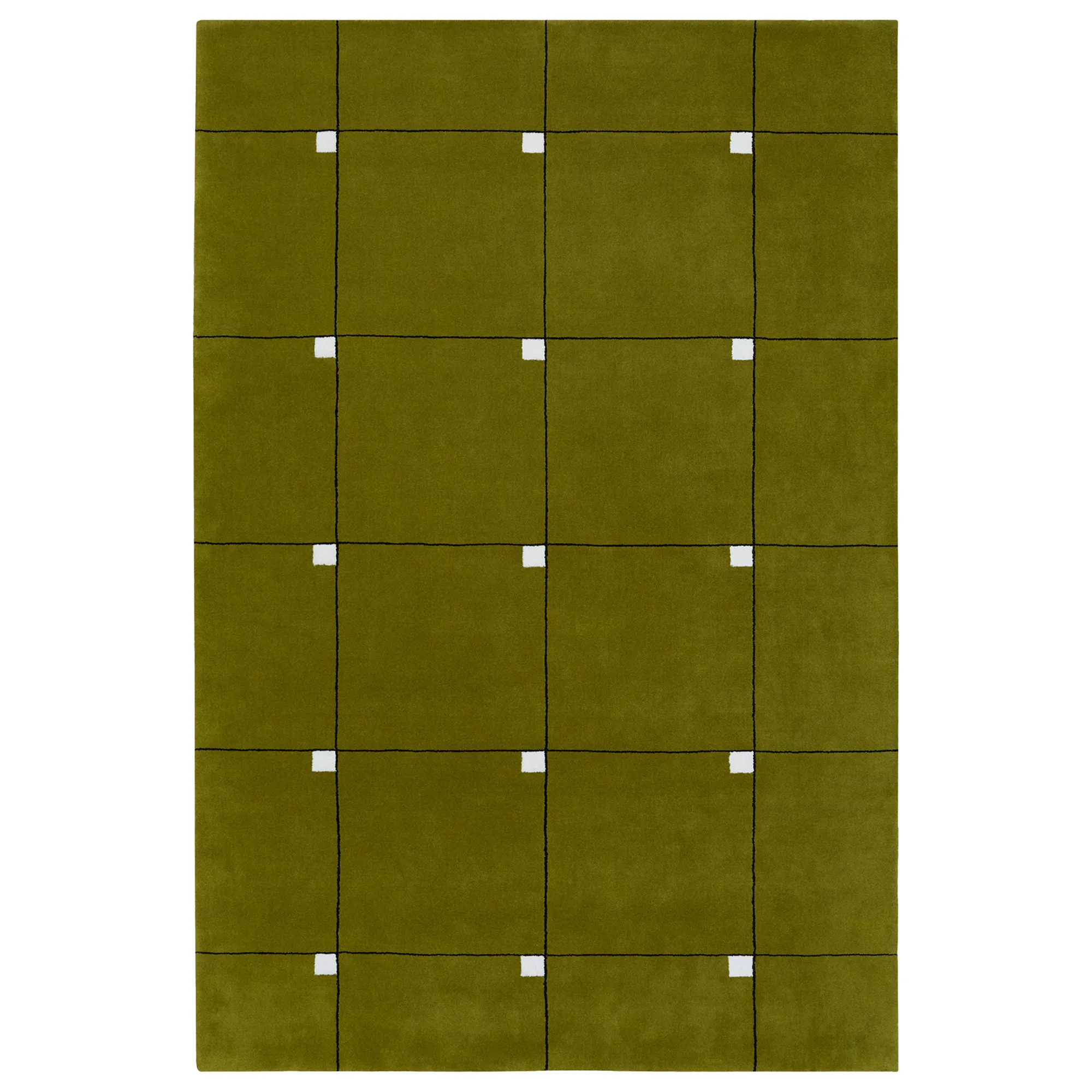 Modern Milano Green ullmatta - 1