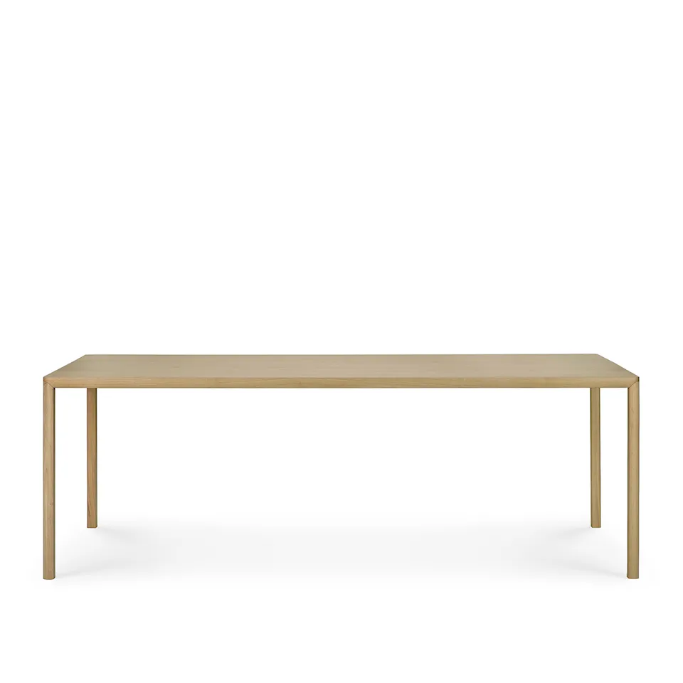 Oak Air Dining Table 220x95 - Varnished