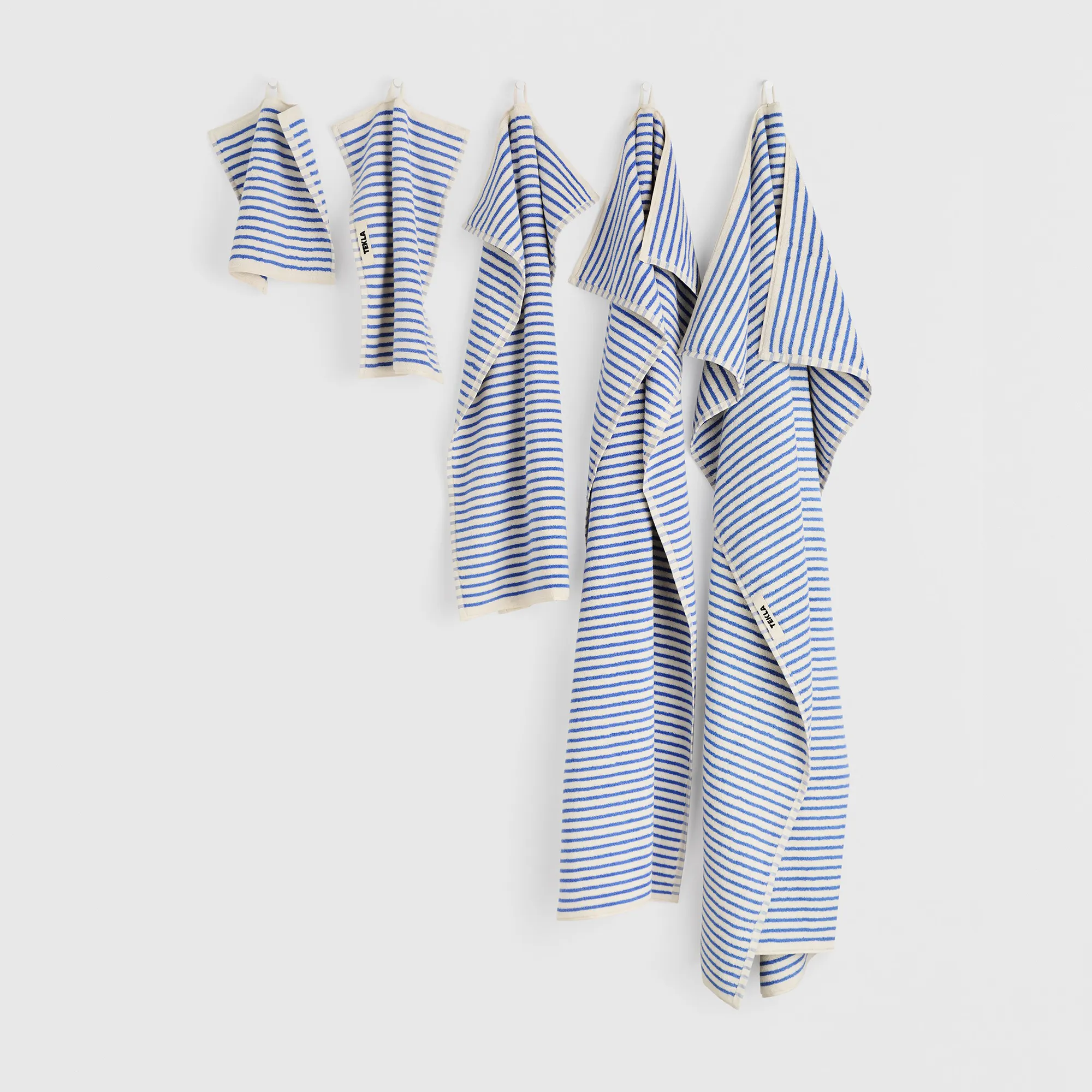 Terry Coastal Blue Stripes handduk - 3