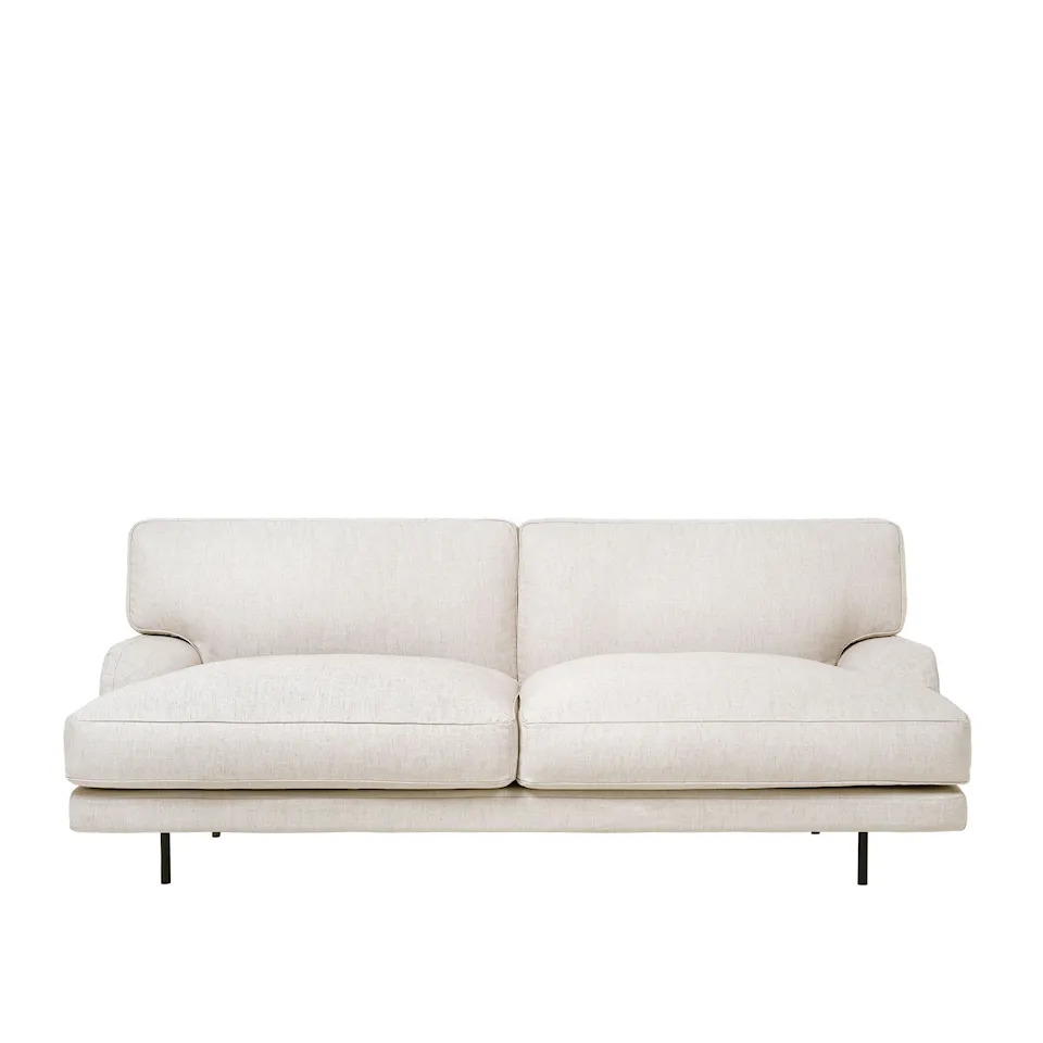 Flaneur 2-sitssoffa Matt Black