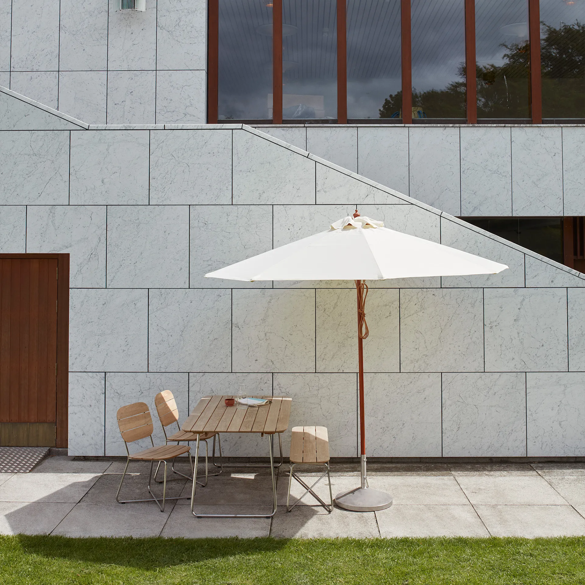 Messina parasoll Square 300 cm - Fritz Hansen - NO GA