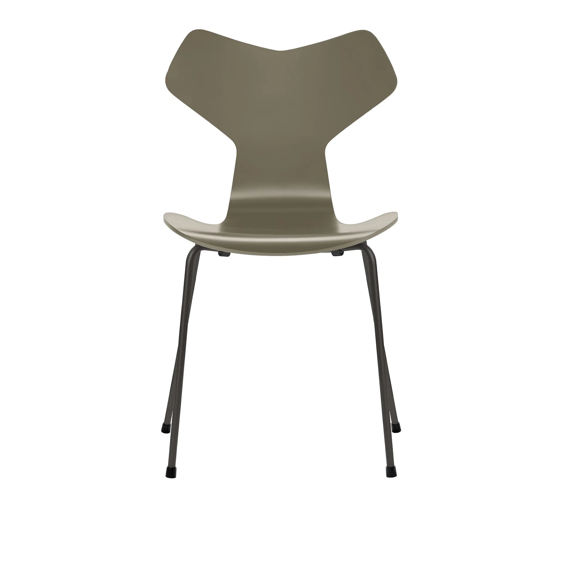 3130 Grand Prix stol Bokfanér Warm Graphite - Fritz Hansen - Arne Jacobsen - NO GA