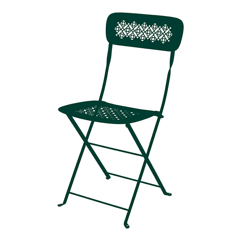 Lorette Folding Chair Cedar Green 02