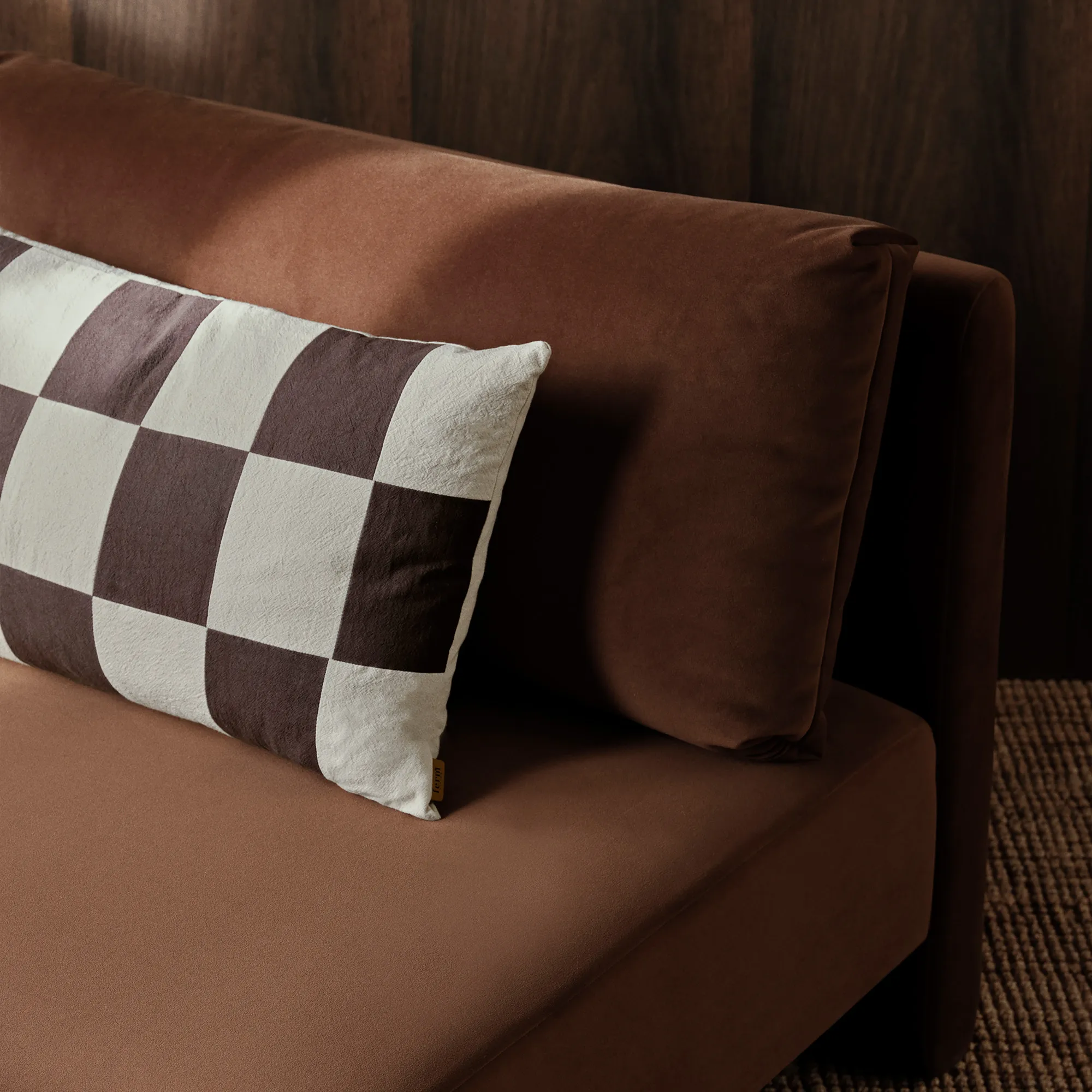 Fold Patchwork prydnadskudde