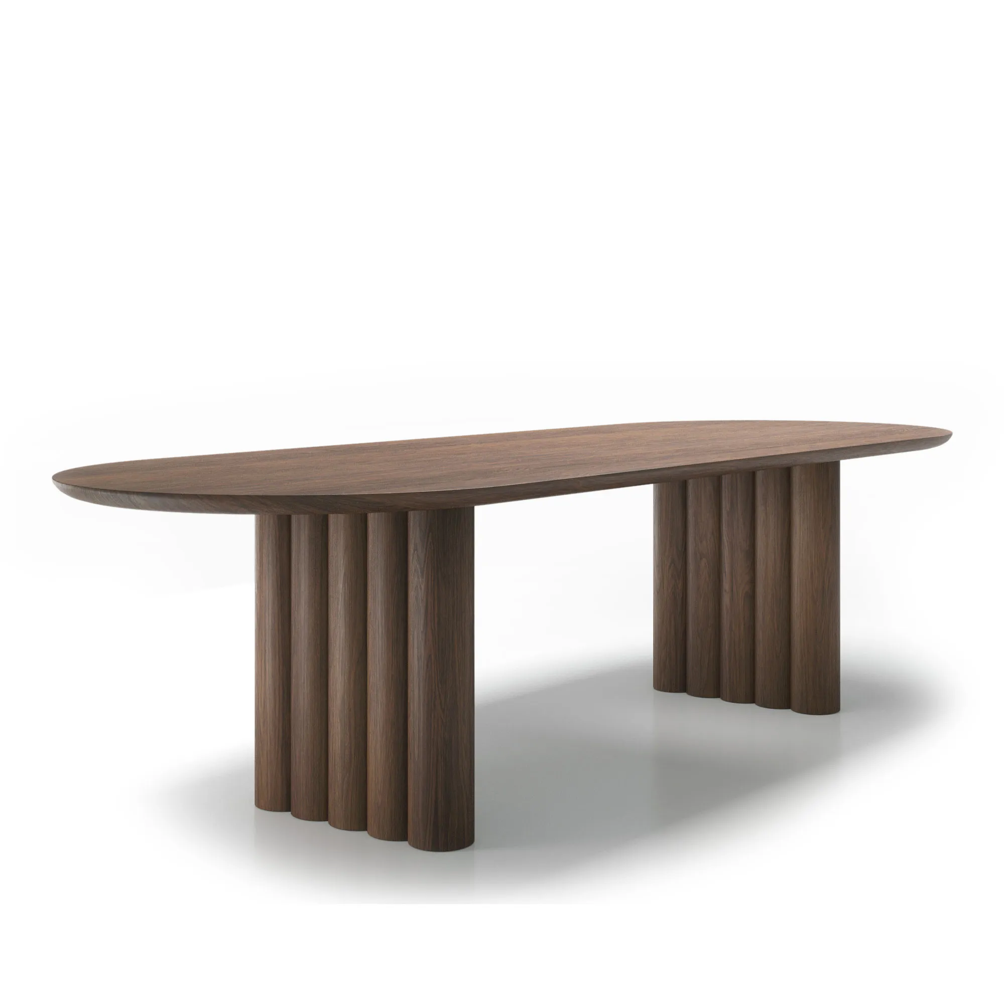 Plush Oval matbord - 2