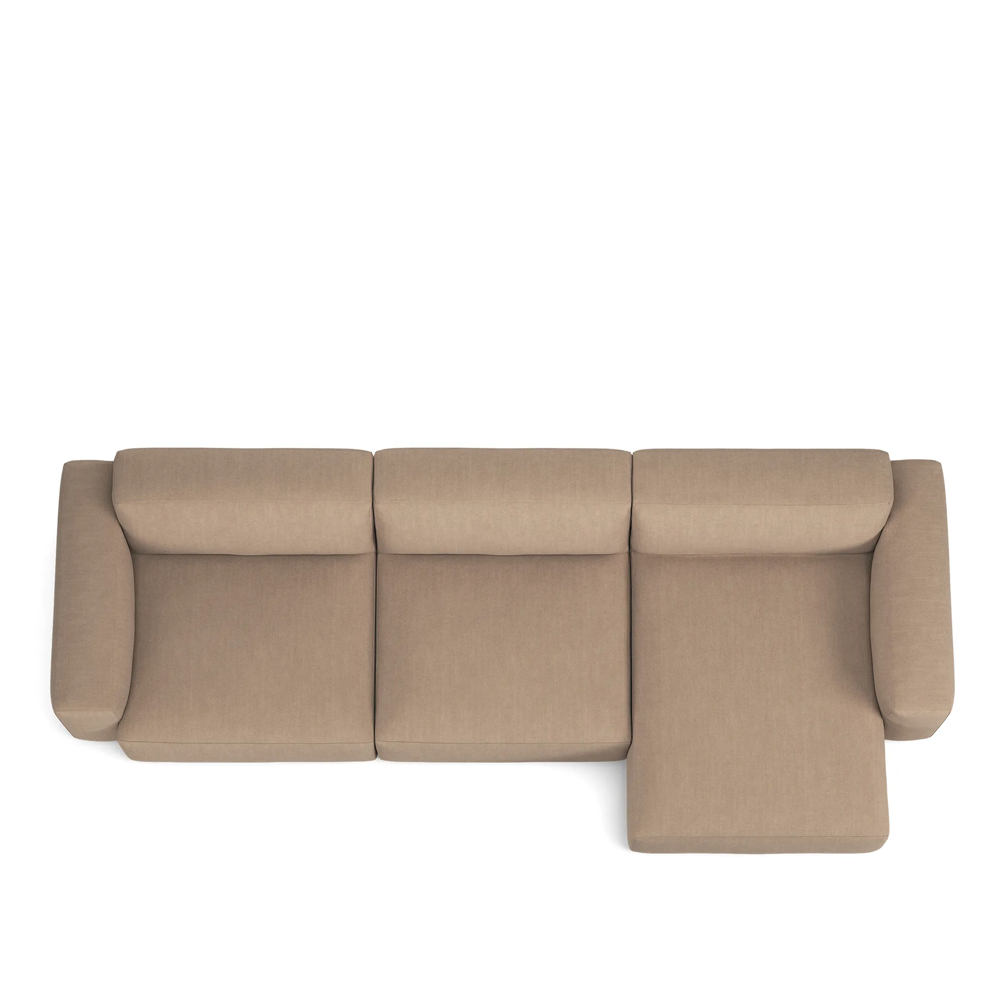 Brick 3-sitssoffa schäslong höger - 8
