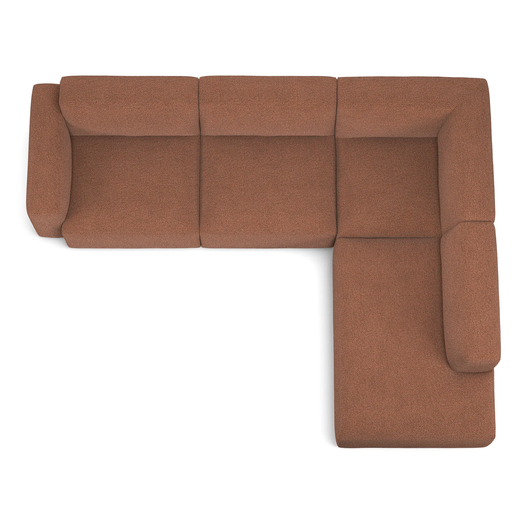 Brick 4-sits hörnsoffa öppet avslut höger - 9