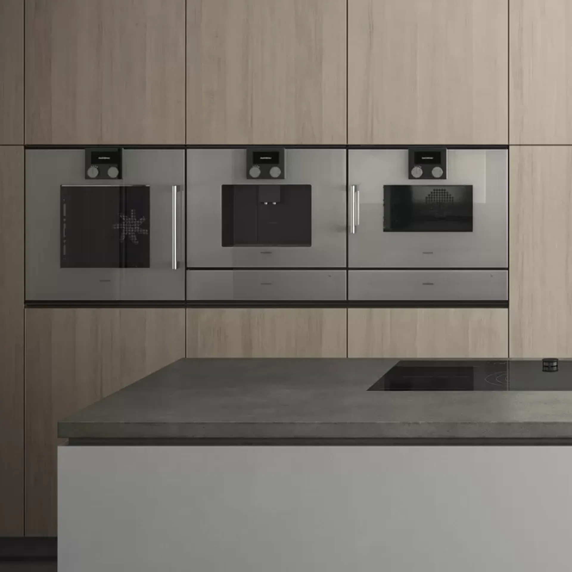 Kombimikrougn S200 - Metallic - Gaggenau - NO GA