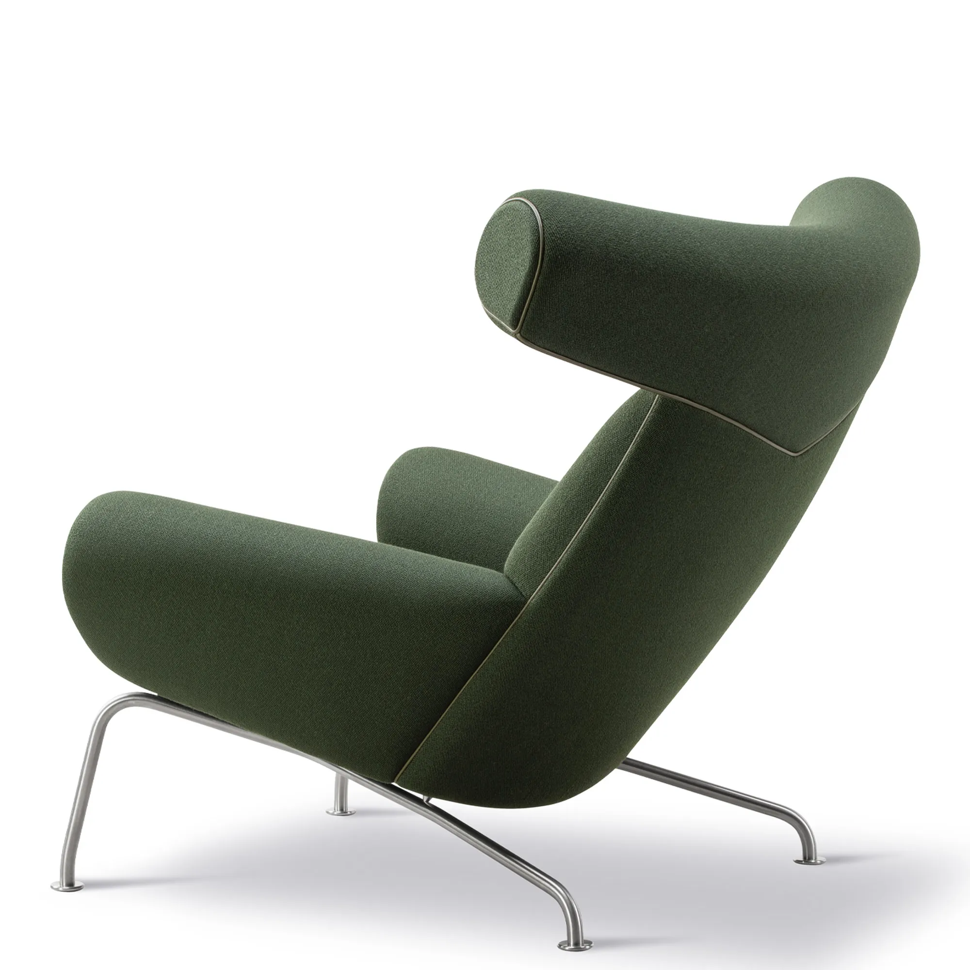 Wegner Ox fåtölj med fotpall - 5