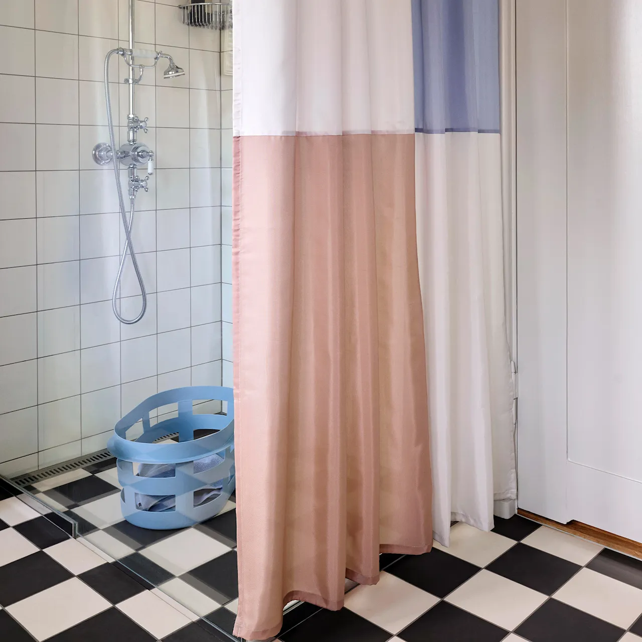 Check Shower Curtain