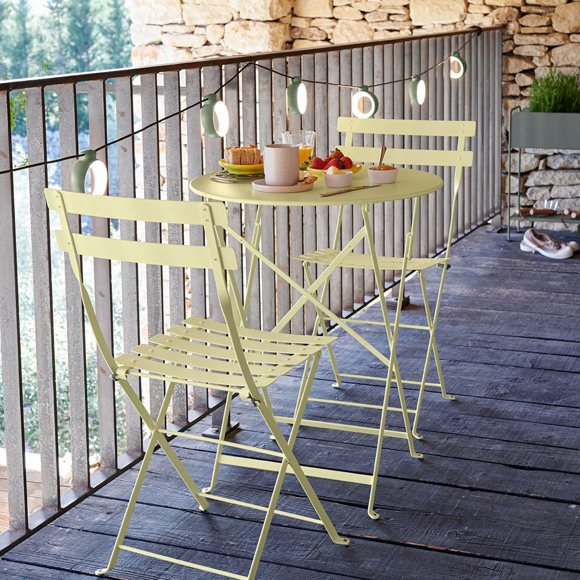 Bistro Matbord Utomhus Ø 117 cm - 3
