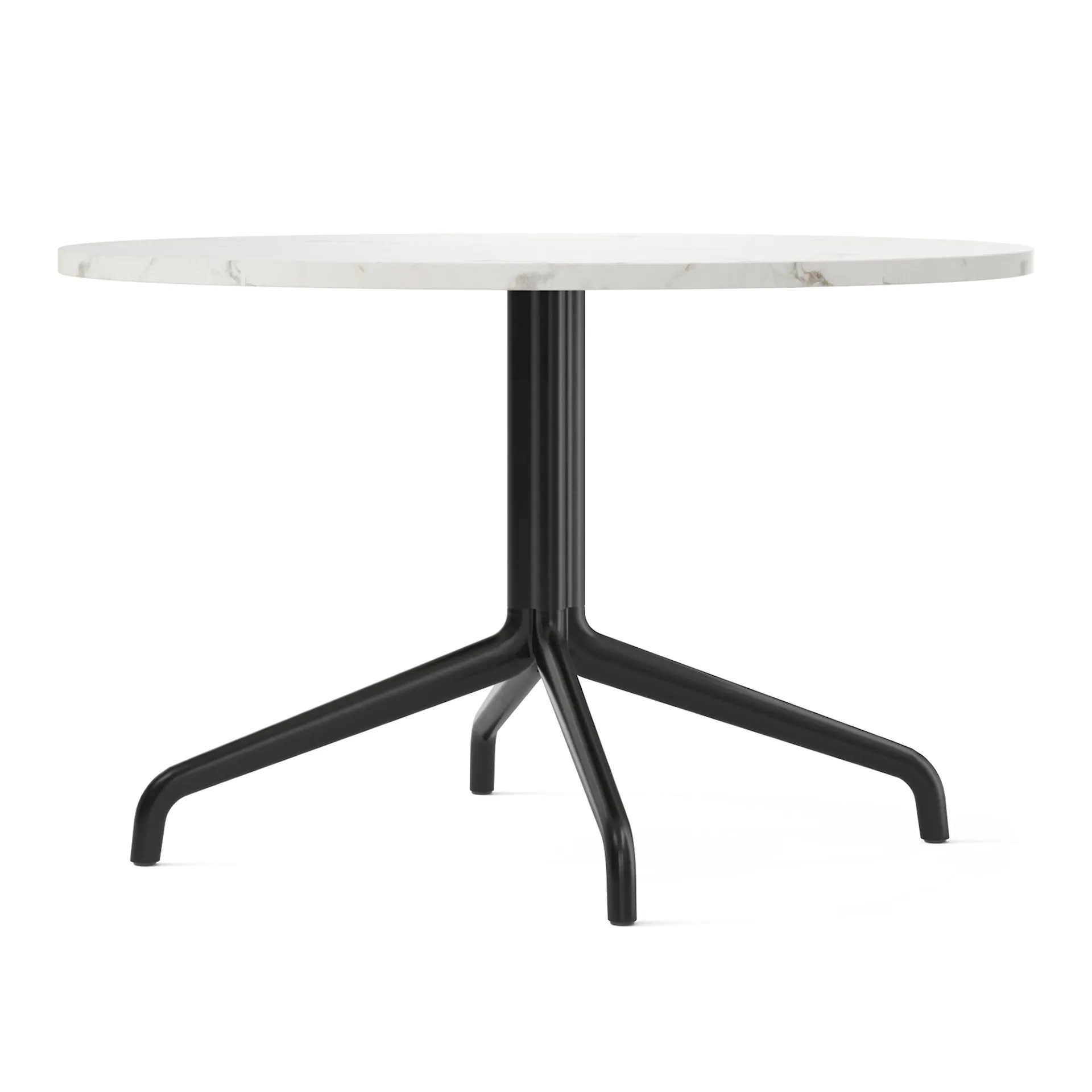 Harbour Column Lounge Table 4-star - Black/Sand - Ø80 cm - Audo Copenhagen - NO GA