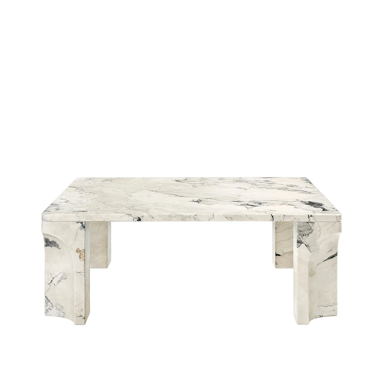 Doric Coffee Table Square / Neutral White