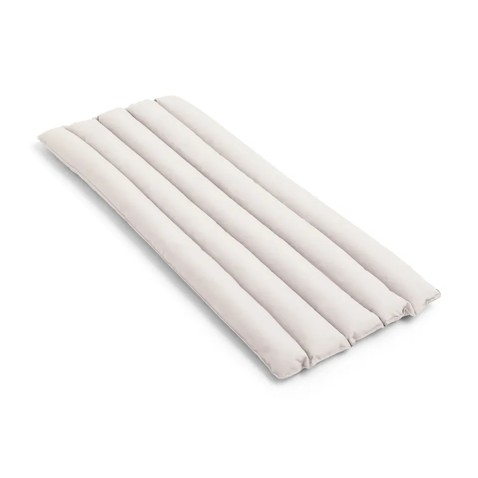 Mjukt quiltad dyna för palissade hög loungestol - Cream white