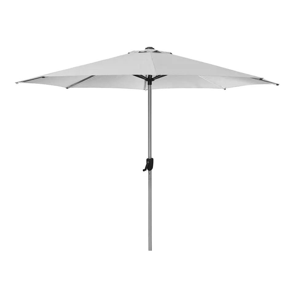 Sunshade parasoll, Dusty white