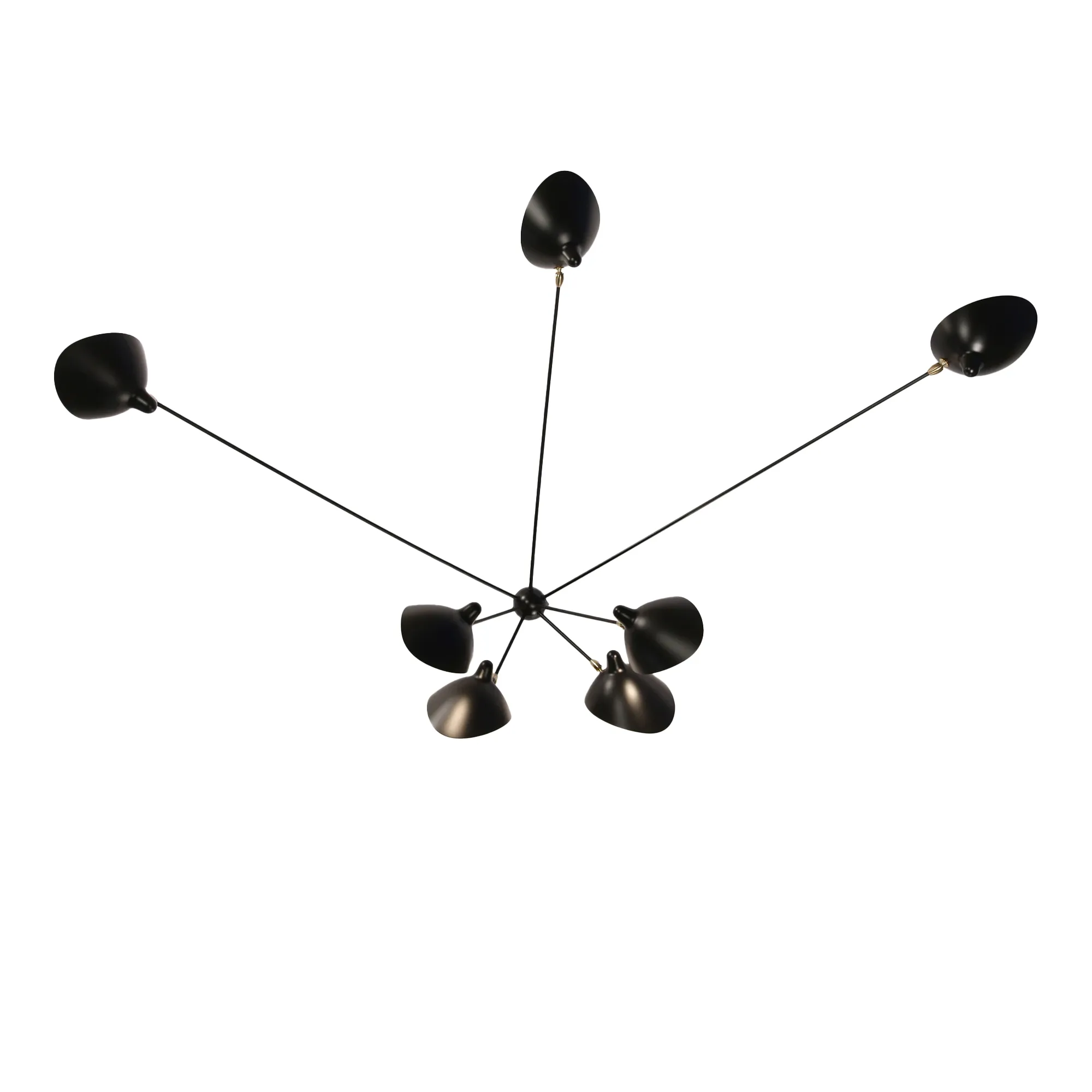 Spider Fixed Arms vägglampa - 1